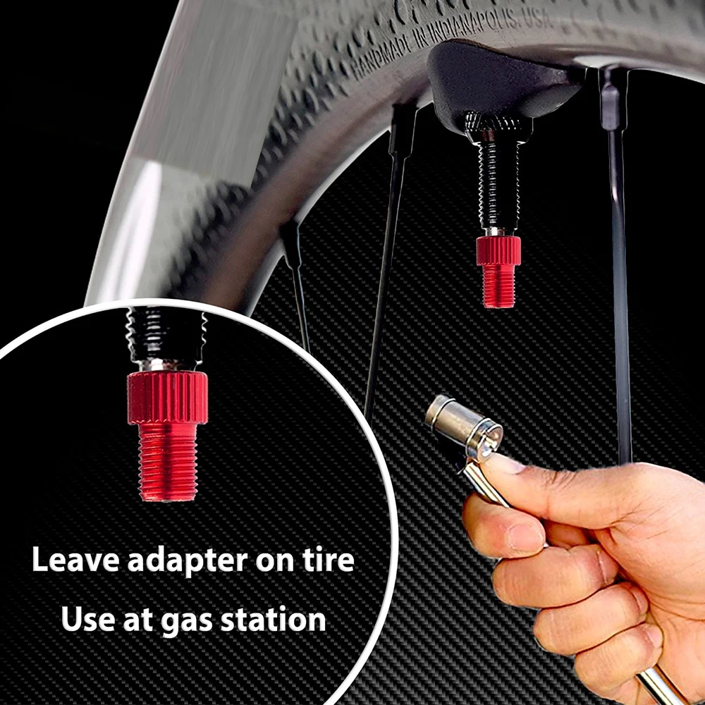 An application scenario or product detail of bike tire inflator adapter - Image 17