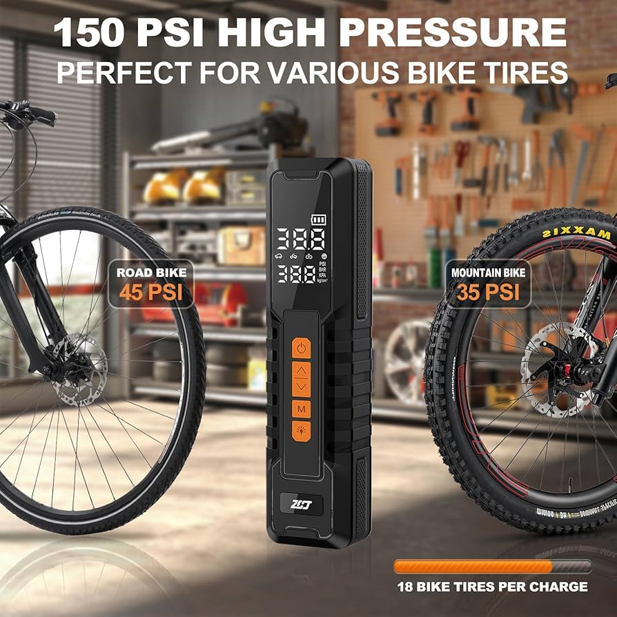 An application scenario or product detail of bike tire inflators - Image 17