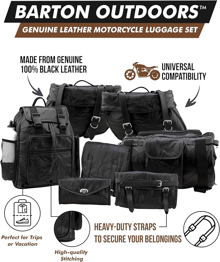 An application scenario or product detail of biker luggage bags - Image 7