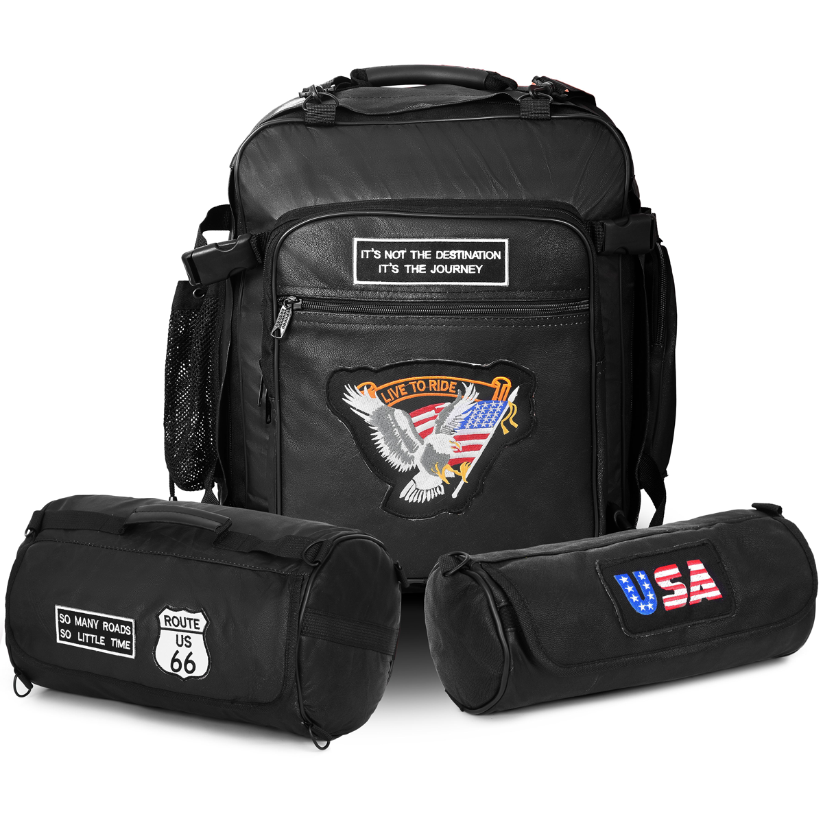 An application scenario or product detail of biker luggage bags - Image 11