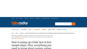 BikeRadar - Essential Pump Guide