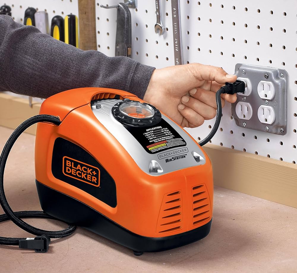 An application scenario or product detail of black and decker as1300 tire inflator on off switch replacement - Image 8