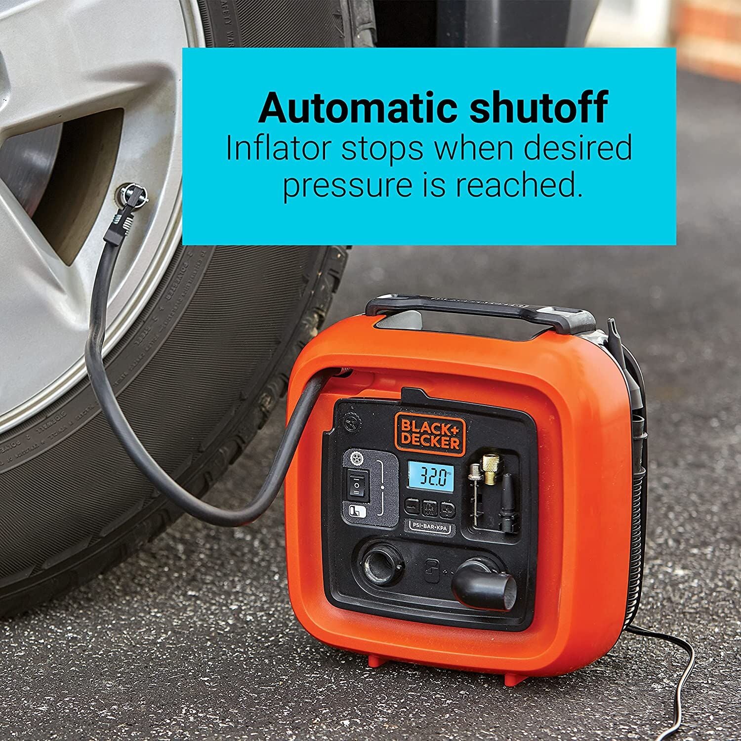 An application scenario or product detail of black and decker tire inflator - Image 3