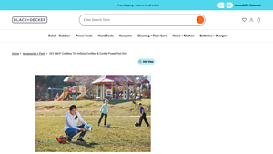 Black & Decker - 20V MAX* Cordless Tire Inflator