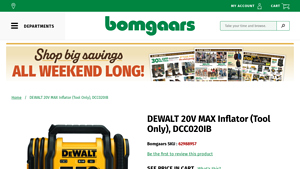DEWALT - 20V MAX Inflator