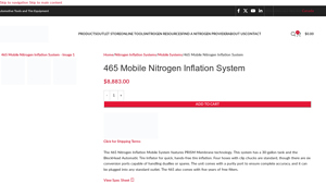 Branick - 465 Mobile Nitrogen Inflation System