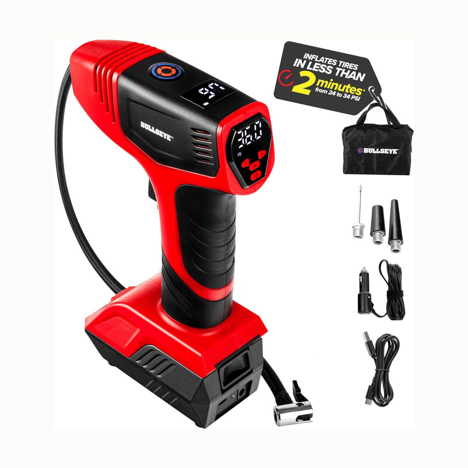 An application scenario or product detail of bullseye pro tire inflator reviews - Image 8