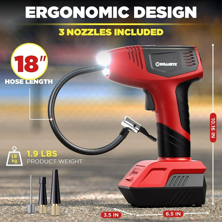 An application scenario or product detail of bullseye rechargeable tire inflator pro - Image 4