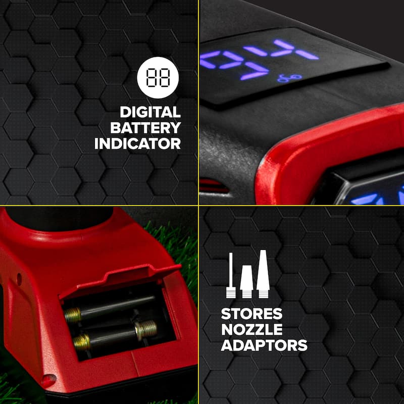 An application scenario or product detail of bullseye rechargeable tire inflator pro - Image 17