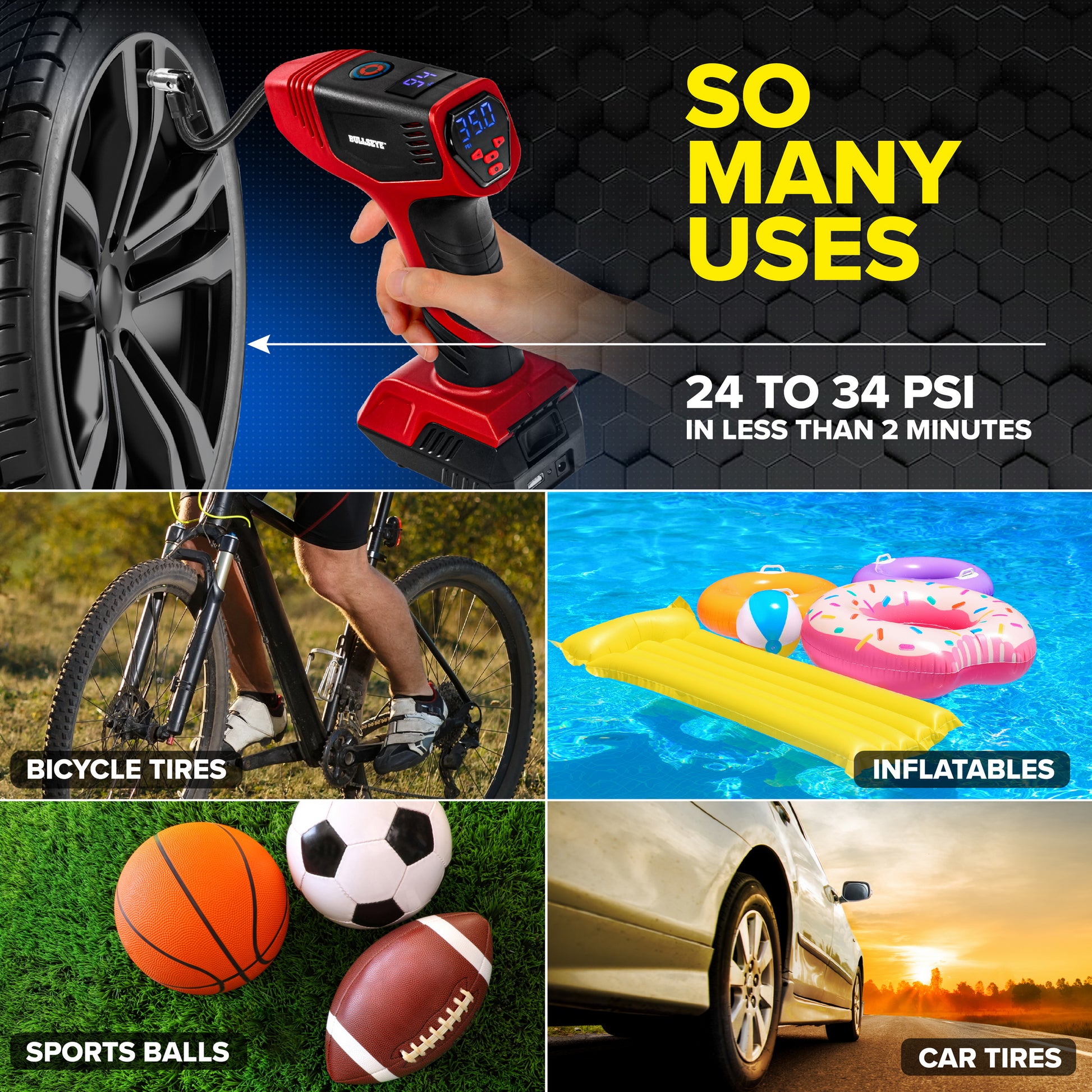 An application scenario or product detail of bullseye tire inflator reviews - Image 21