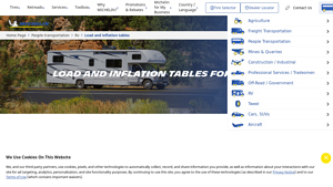 Michelin - RV Tires and Load Specifications