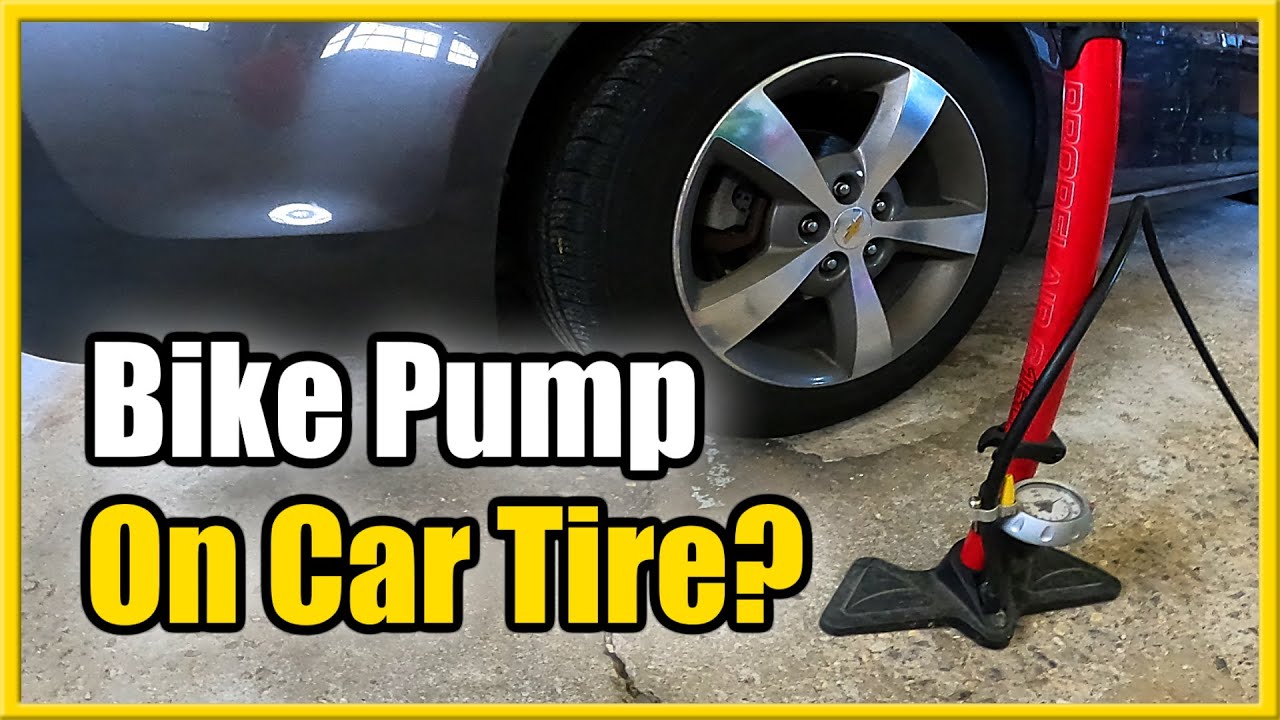 An application scenario or product detail of can a bike pump inflate a car tire - Image 6