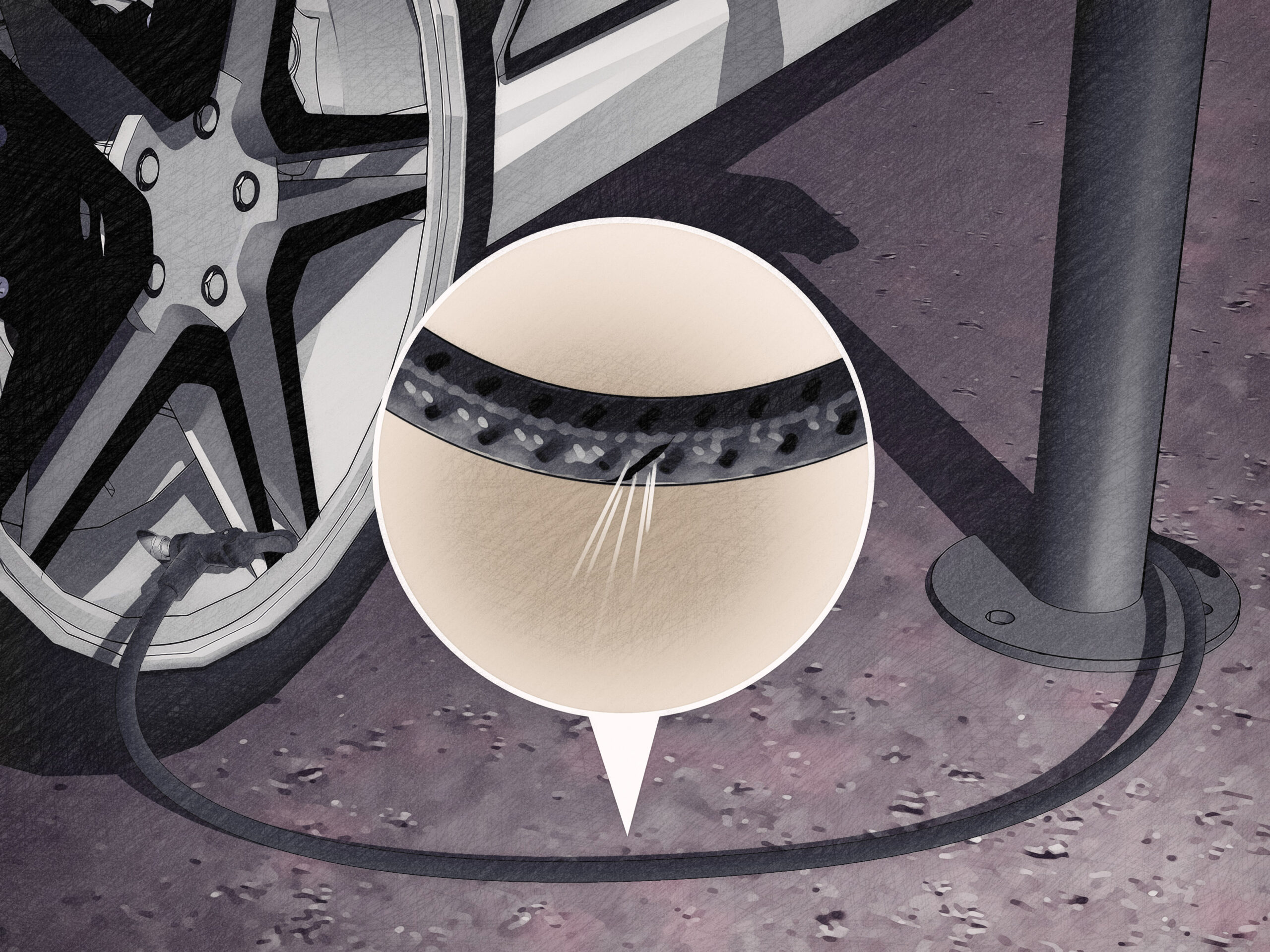 An application scenario or product detail of can you inflate car tires with a bicycle pump - Image 7