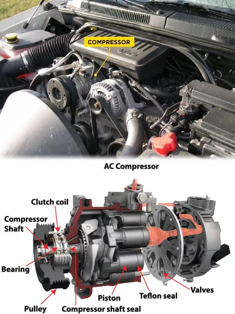 An application scenario or product detail of car air pump compressor parts - Image 8