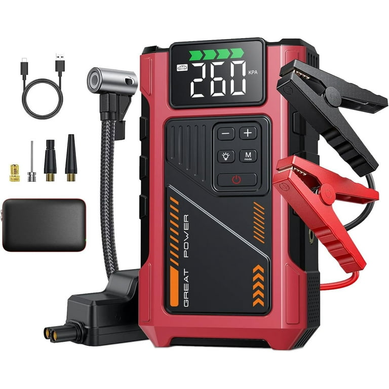 An application scenario or product detail of car battery charger and tire inflator - Image 15