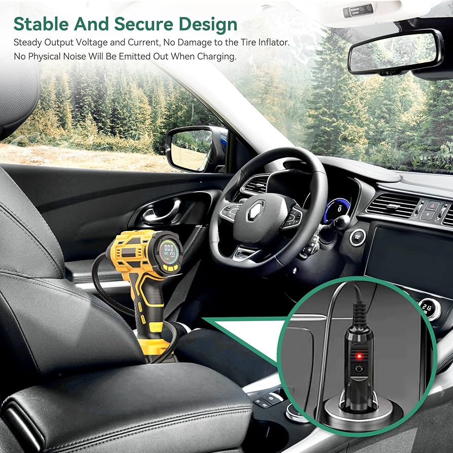 An application scenario or product detail of car charger air pump - Image 10