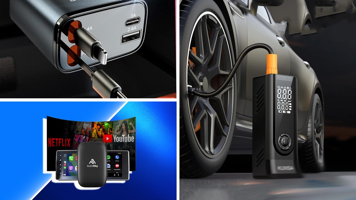 An application scenario or product detail of car charger tire pump - Image 6