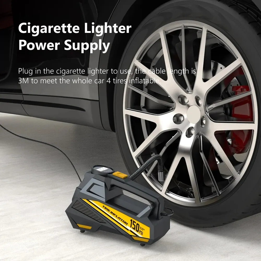 An application scenario or product detail of car lighter tire pump - Image 15