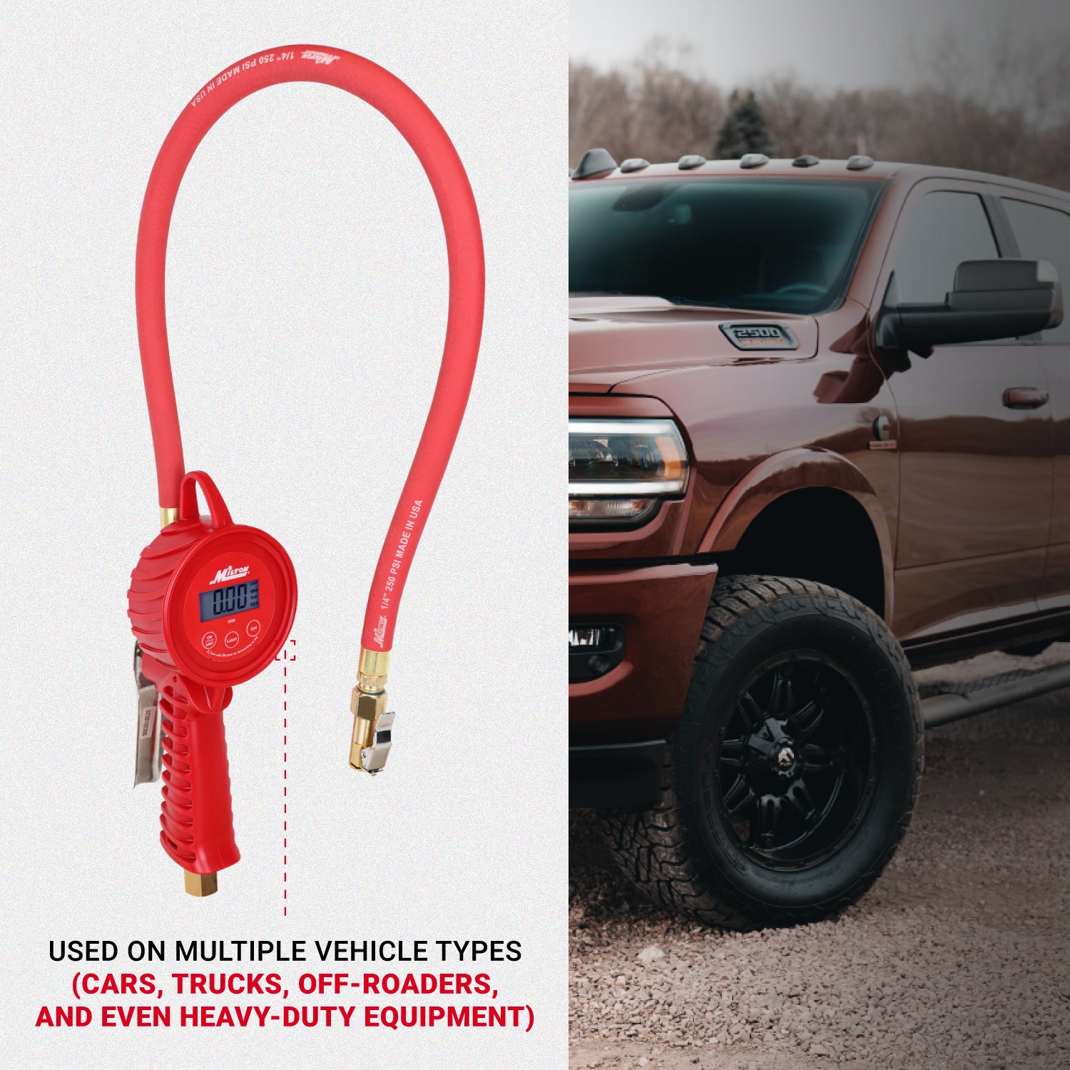 An application scenario or product detail of car tire inflator with gauge - Image 5