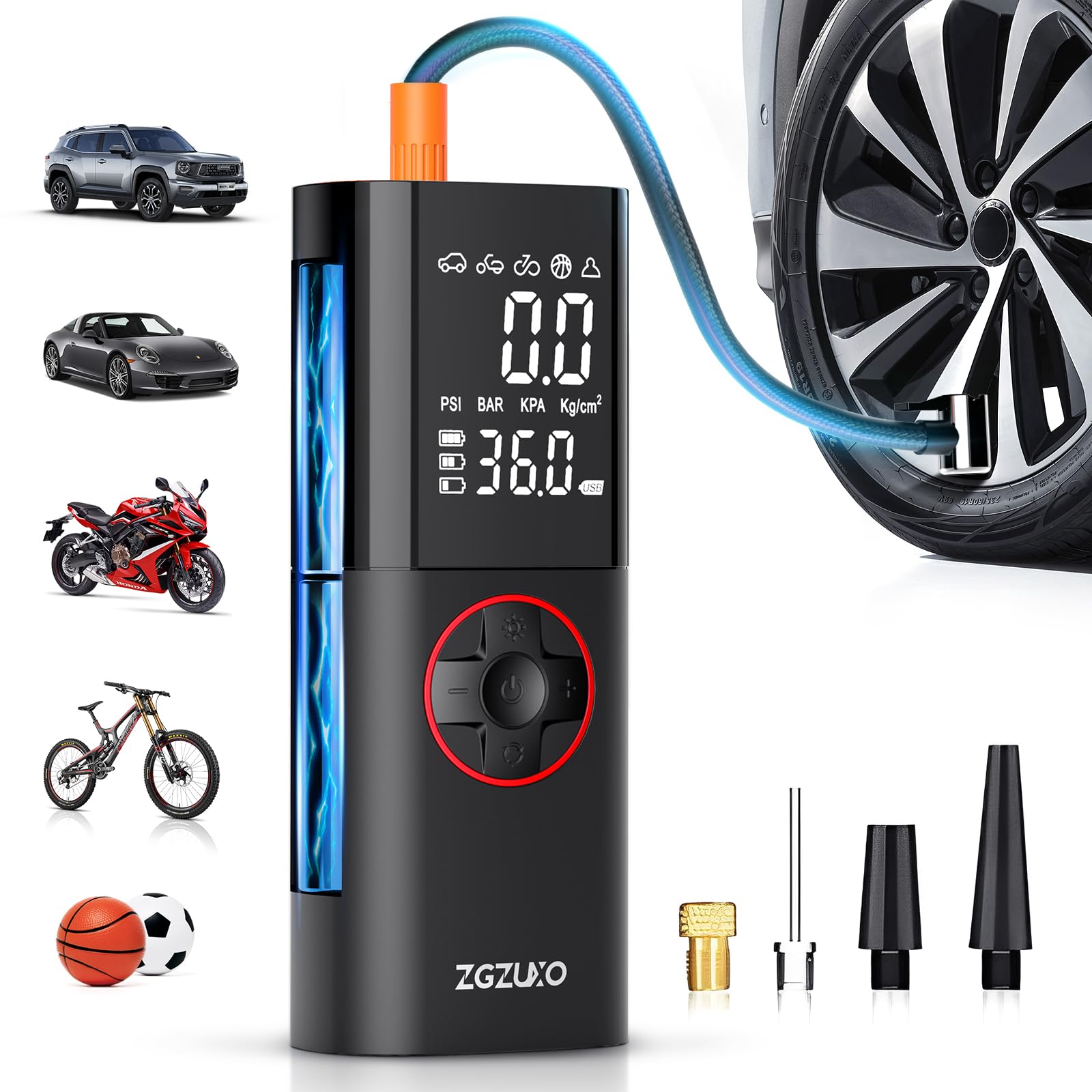 An application scenario or product detail of car tyre manual air pump - Image 6