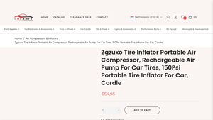 Zgzuxo - Portable Tire Inflator