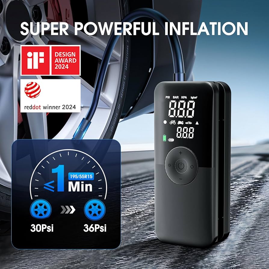 An application scenario or product detail of carsun tire inflator - Image 2