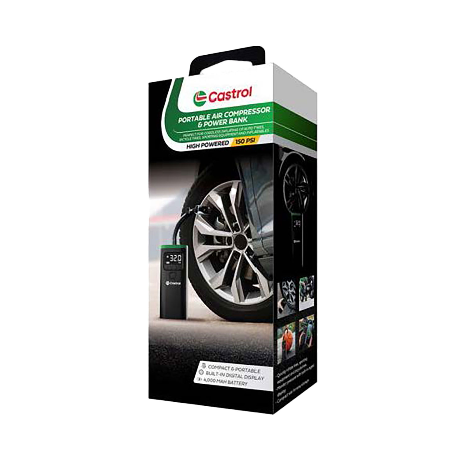 Featured image for the castrol portable air compressor and power bank guide