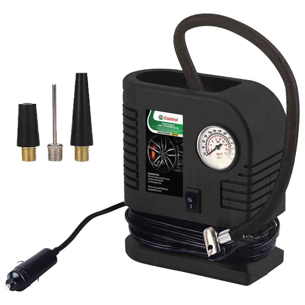 Featured image for the castrol portable air compressor guide