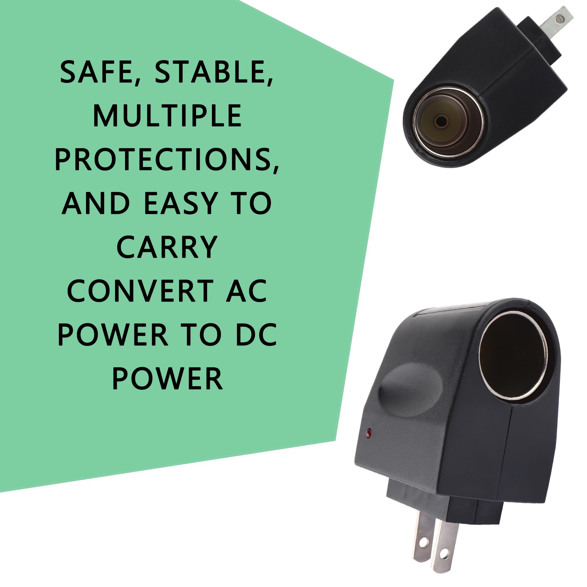 An application scenario or product detail of cigarette lighter adapter to wall plug near me - Image 14