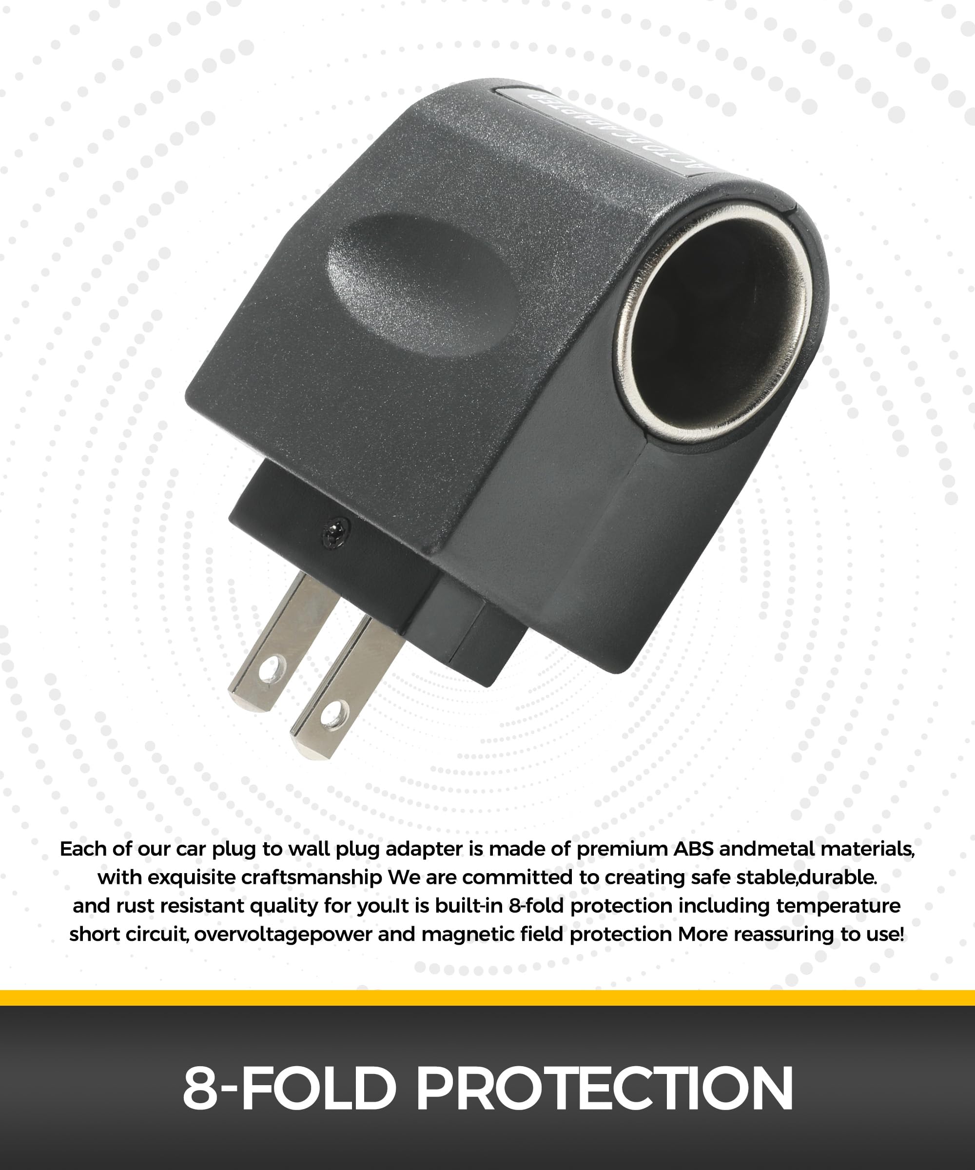 An application scenario or product detail of cigarette lighter adapter to wall plug near me - Image 19