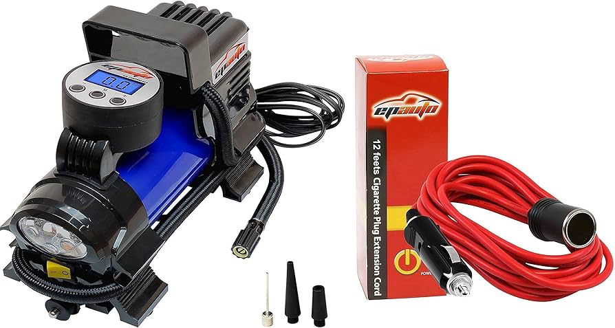 An application scenario or product detail of cigarette lighter tire pump - Image 19