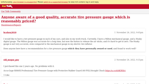 Accu-Gage - Professional Tire Pressure Gauges