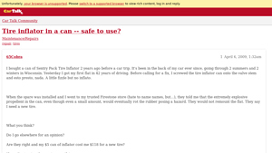 Sentry Pack - Tire Inflator