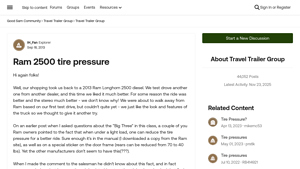 Ram - Tire Pressure Monitor