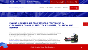 Compressed Air Systems - Engine Mounted Air Compressors