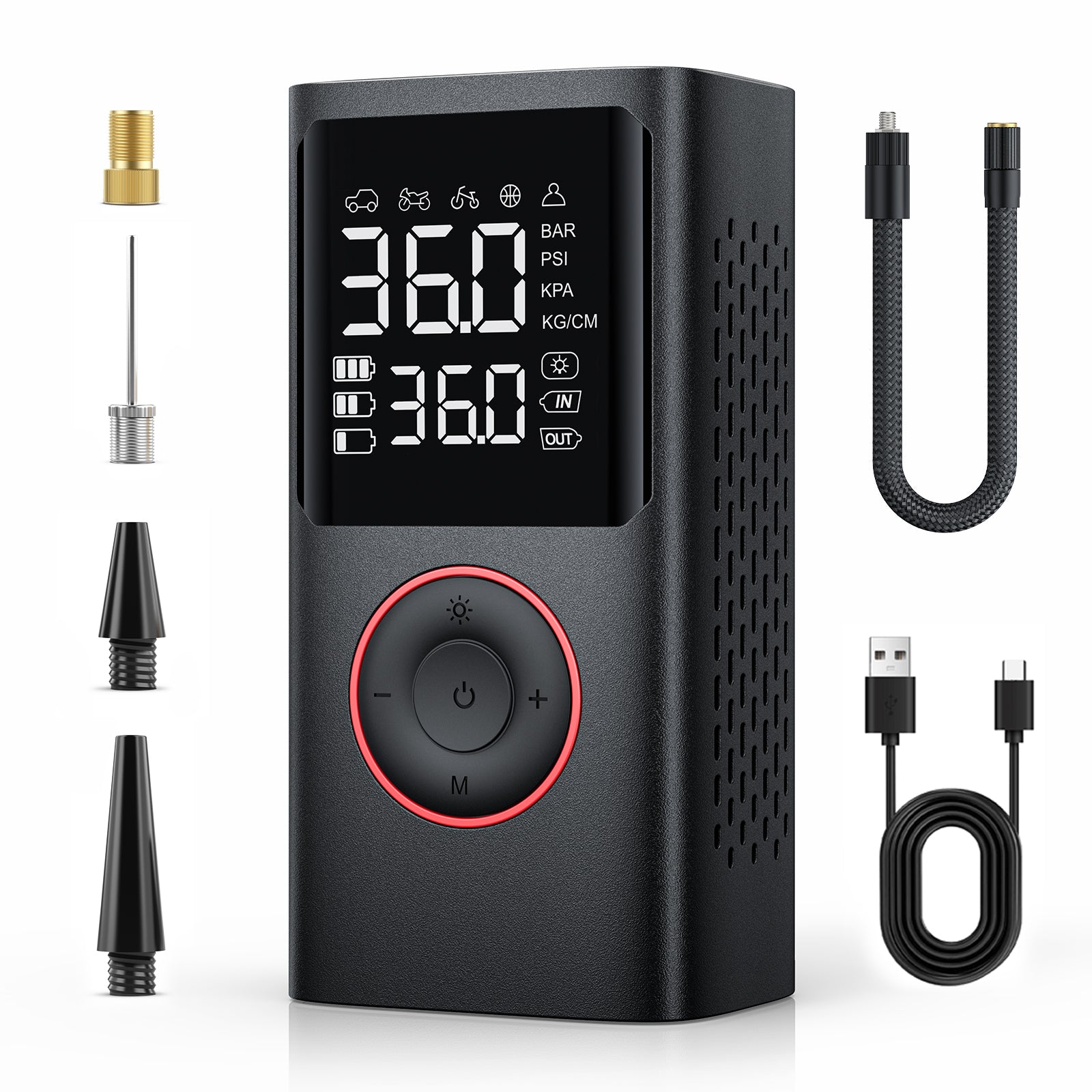 An application scenario or product detail of cordless air pump for car tires - Image 10