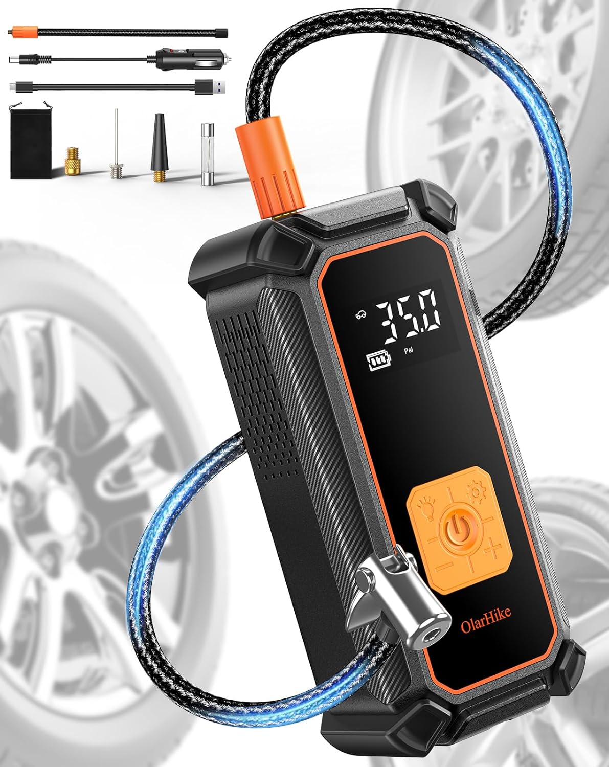 An application scenario or product detail of cordless air pump for car tires - Image 23