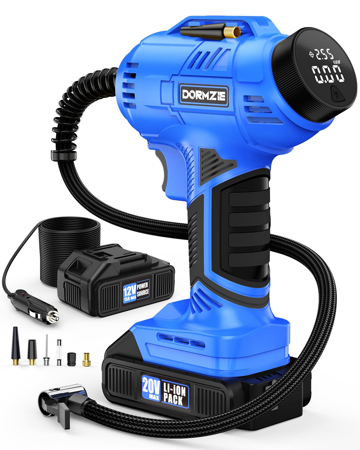 An application scenario or product detail of cordless air pump for tires - Image 13