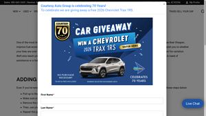 Courtesy Chrysler Dodge Ram - Tire Pressure Maintenance