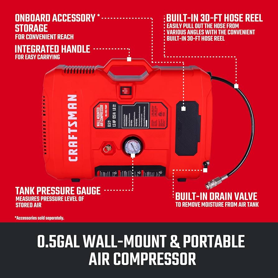 An application scenario or product detail of craftsman portable tire inflator - Image 9