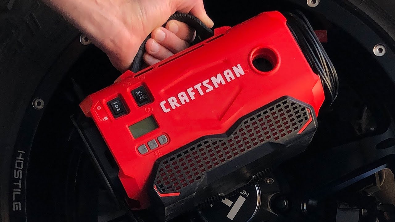 An application scenario or product detail of craftsman portable tire inflator - Image 19