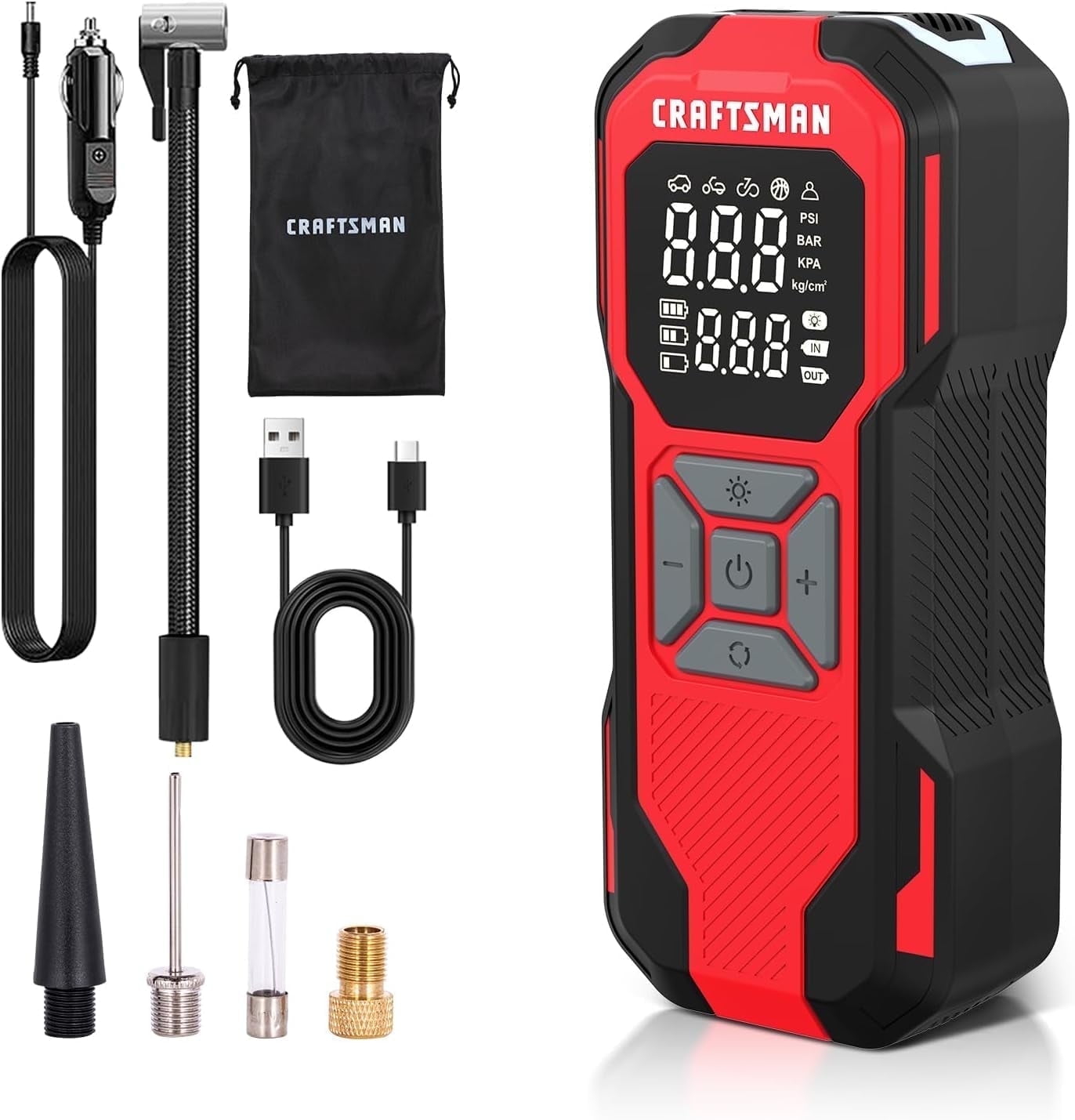 Featured image for the craftsman portable tire inflator guide