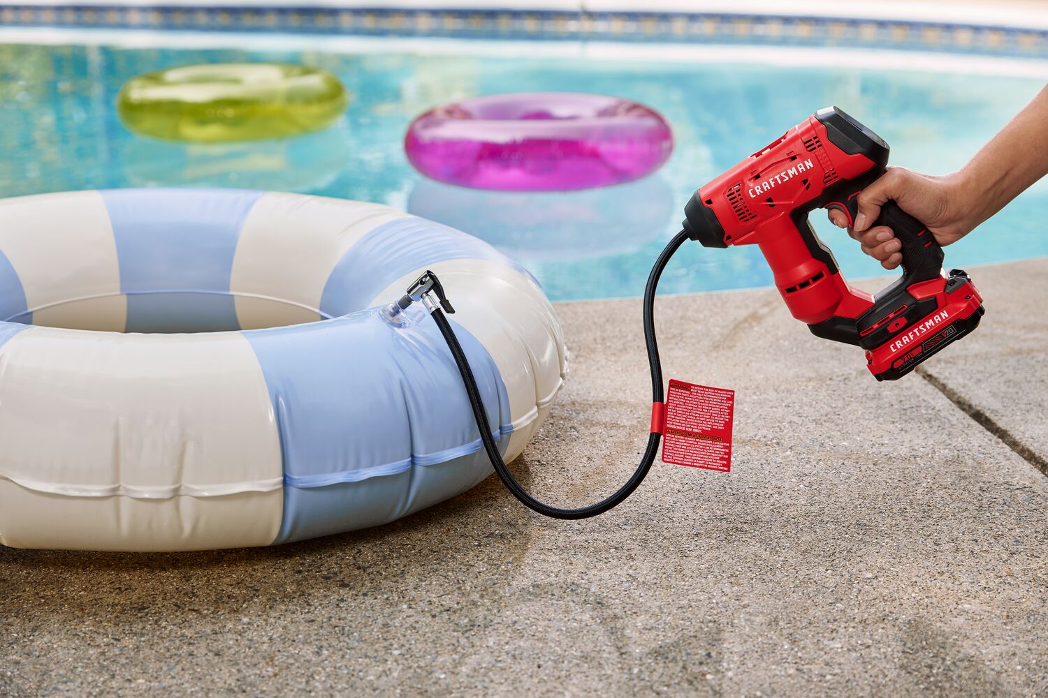 An application scenario or product detail of craftsman v20 tire inflator - Image 16