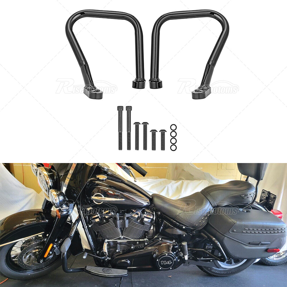 An application scenario or product detail of crash bar bags for harley davidson - Image 8