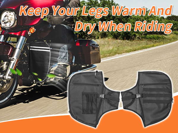 An application scenario or product detail of crash bar bags for harley davidson - Image 9