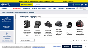 Cycle Gear - Motorcycle Luggage & Racks