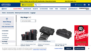 Cycle Gear - Waterproof Dry Bags