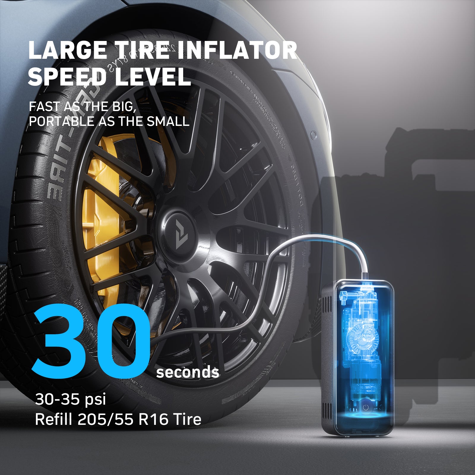 An application scenario or product detail of denvix tire inflator - Image 7