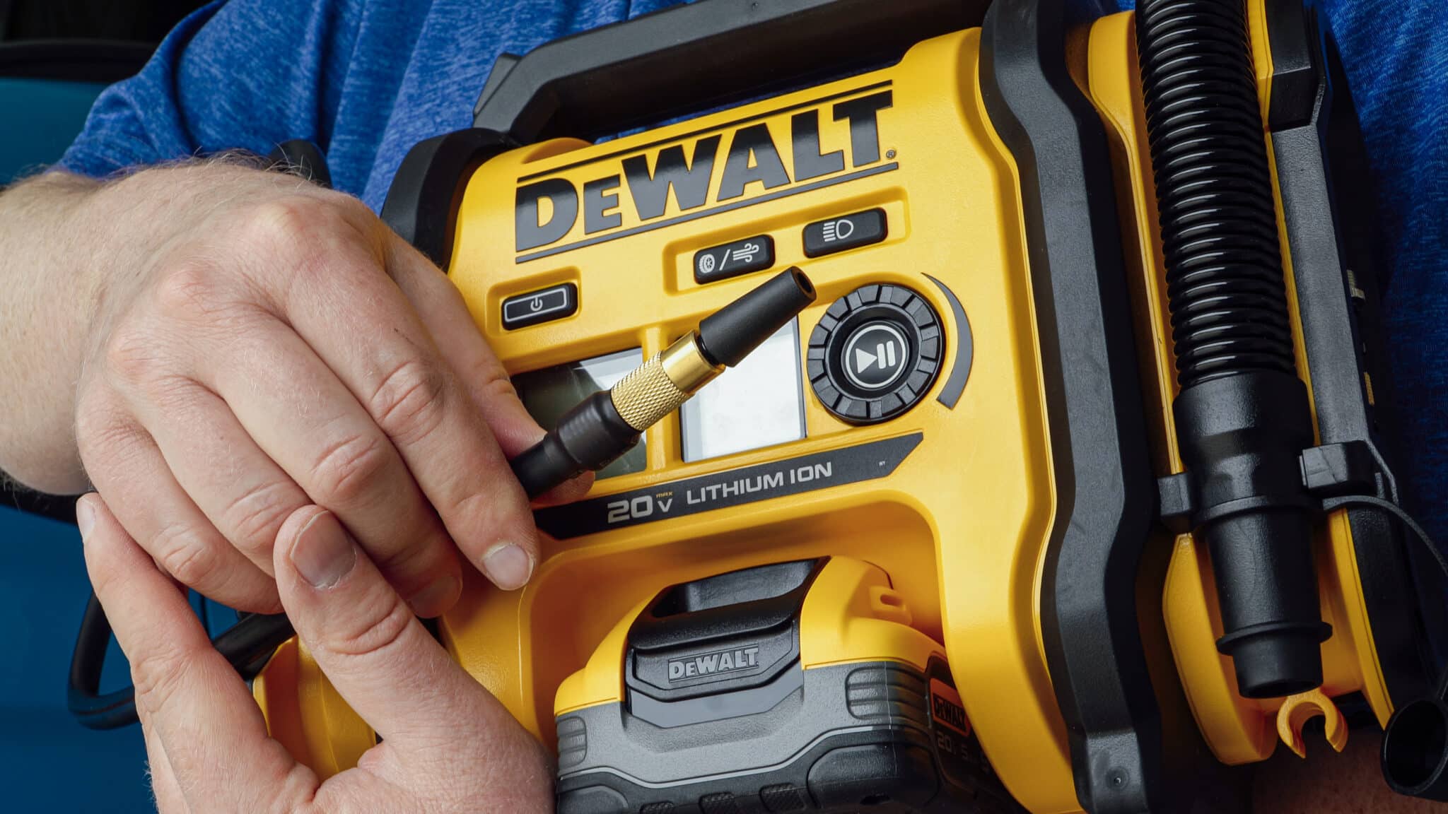 An application scenario or product detail of dewalt 20 volt tire inflator - Image 18