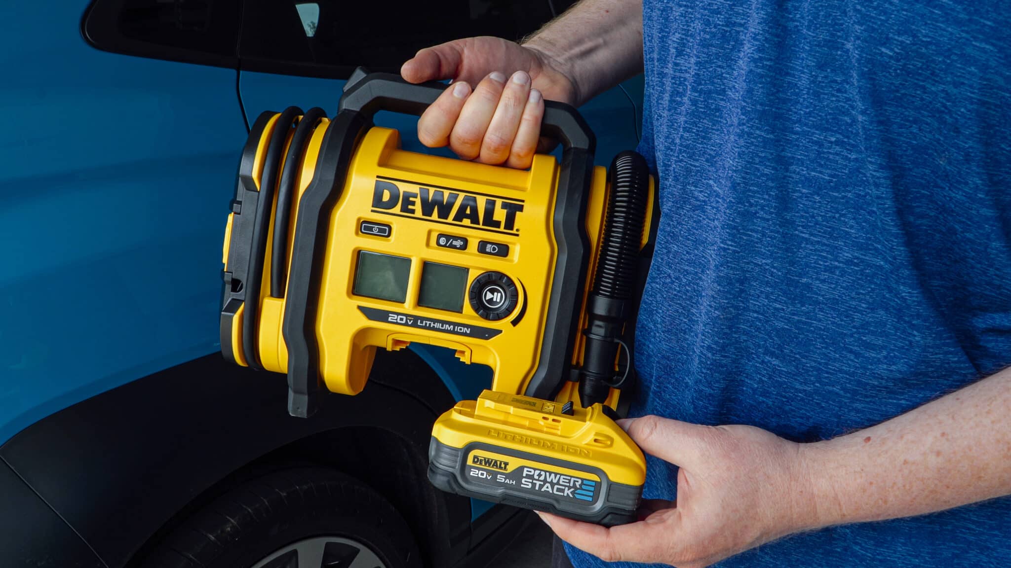An application scenario or product detail of dewalt cordless tire inflator - Image 13